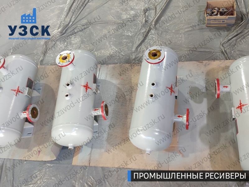 фотография емкостных ресиверов газа Санкт-Петербург